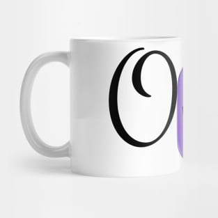 Monogram Oma print Mug